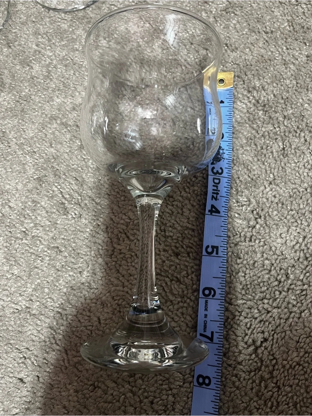 Set Of 6 Vintage Wine Glasses 1940’s Stemware